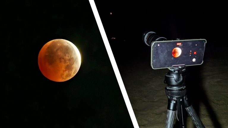 Rahasia Foto Gerhana Bulan Spektakuler Pakai HP